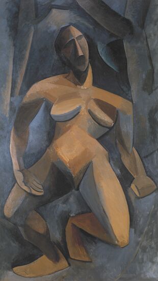 Reproduction of "Dryad" painting by Pablo Picasso