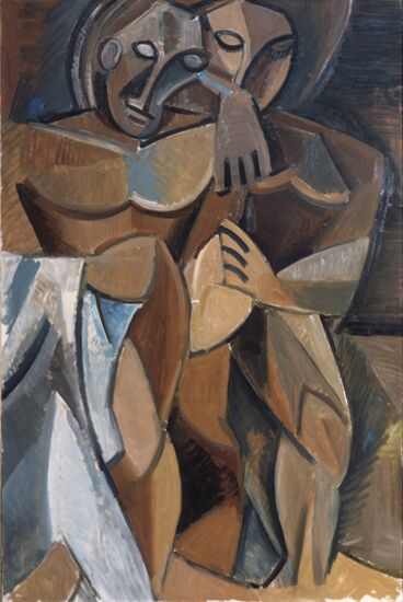 Reproduction of P.Picasso's "Friendship"