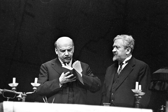 Scene from play The 6th of July