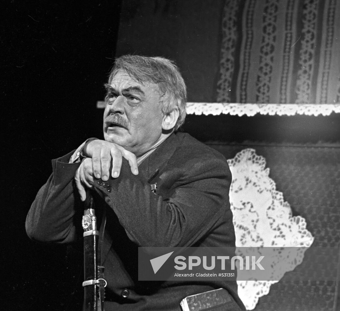 Actor Boris Livanov