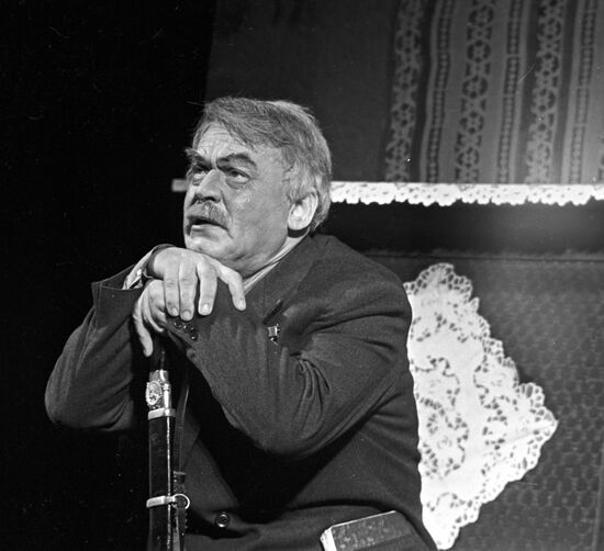 Actor Boris Livanov