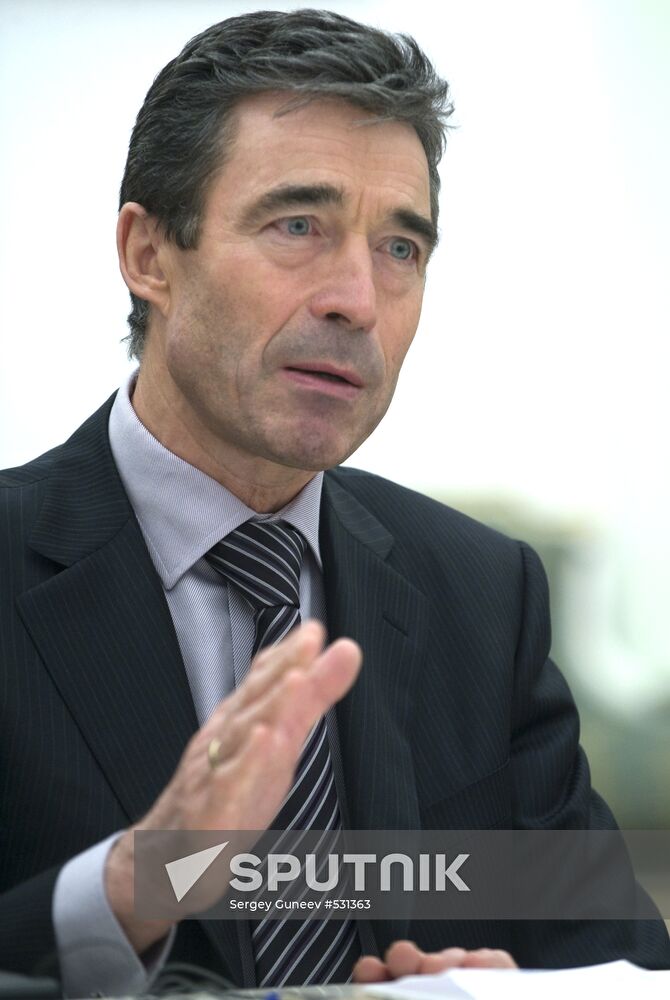 NATO Secretary-General Anders Fogh Rasmussen