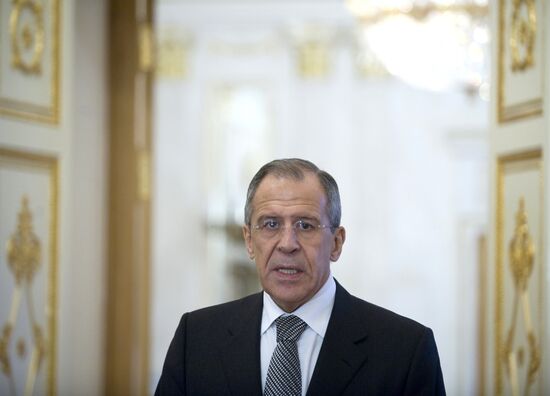 Russian Foreign Minister Sergei Lavrov