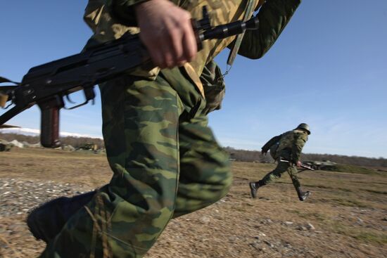 Russian Military Base in Ochamchira, Abkhazia