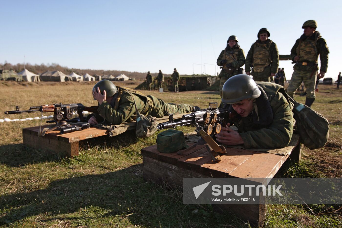 Russian Military Base in Ochamchira, Abkhazia