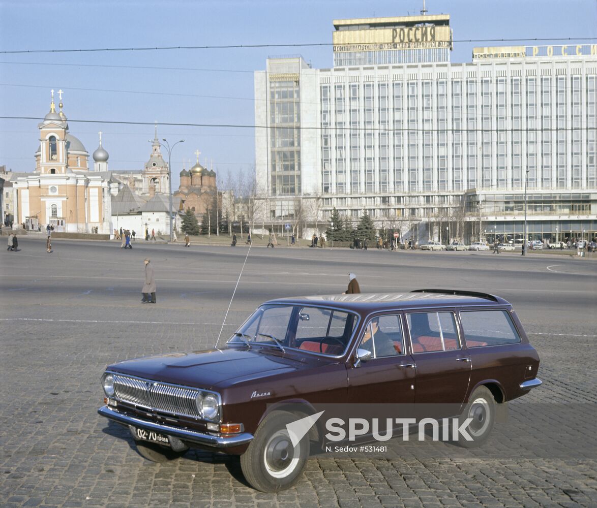 A Volga passenger car