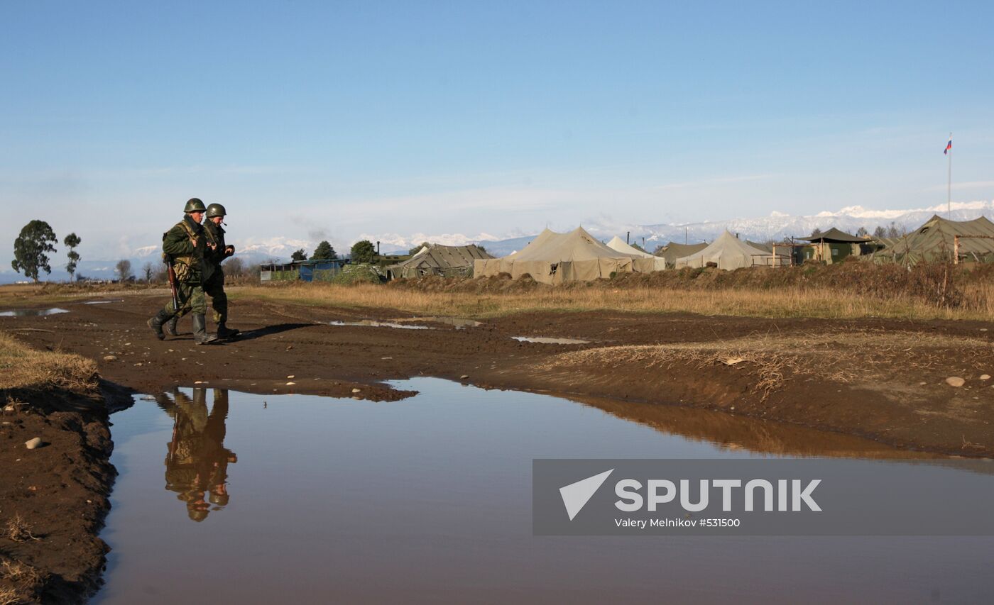 Russian Military Base in Gudauta, Abkhazia