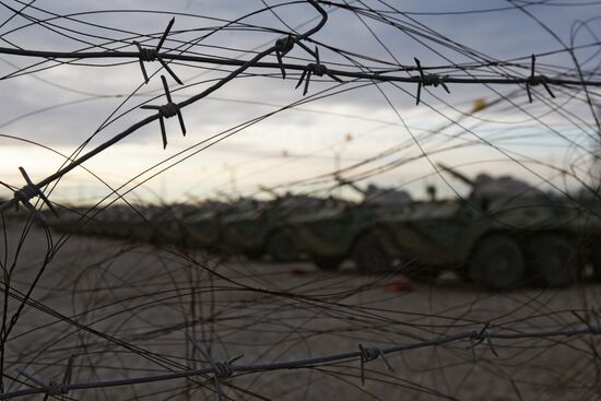 Russian Military Base in Gudauta, Abkhazia