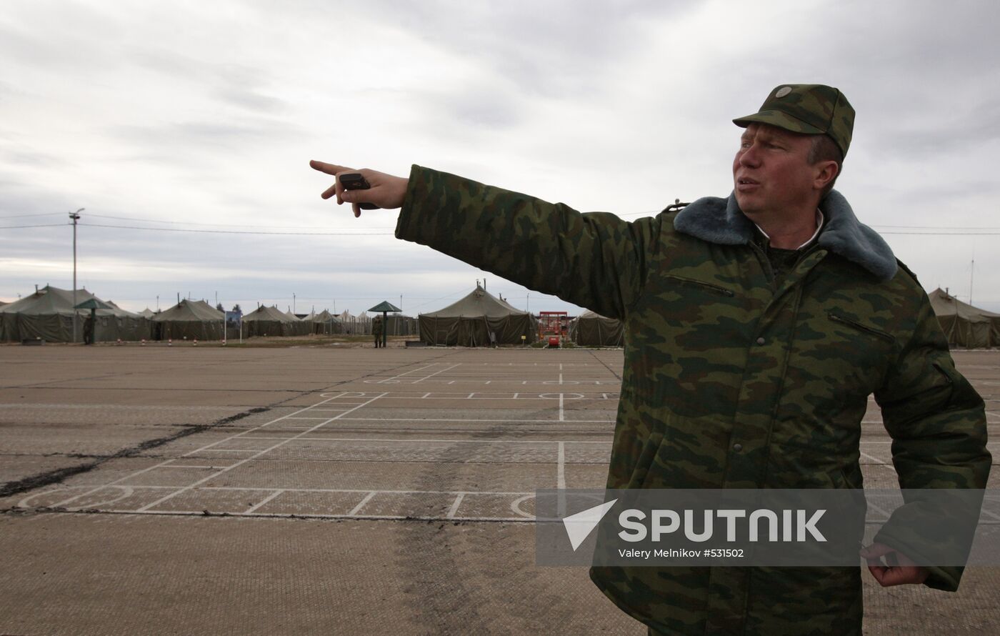 Russian Military Base in Gudauta, Abkhazia