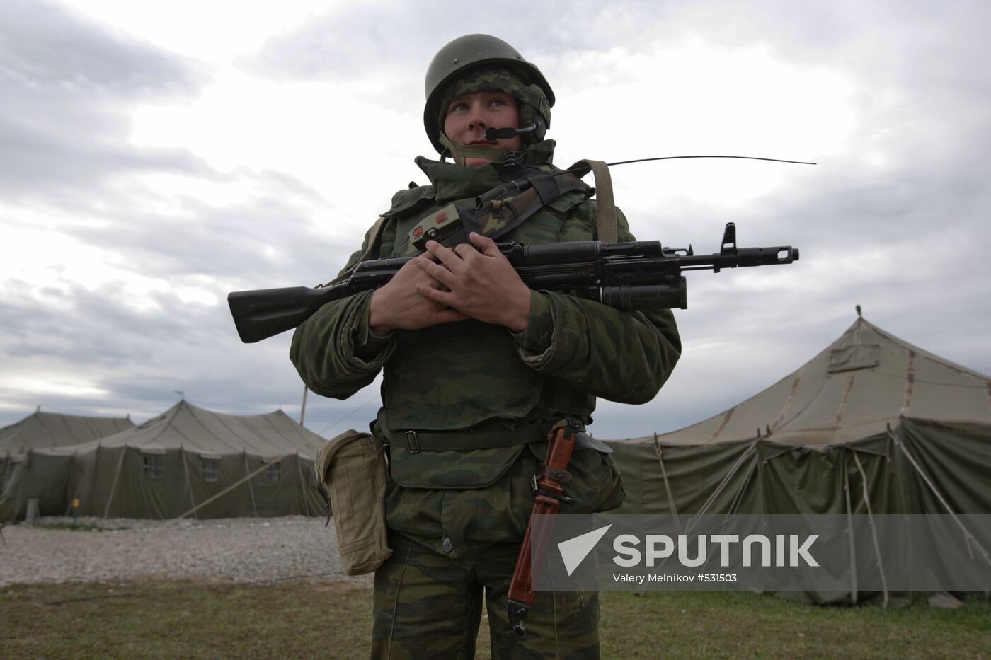 Russian Military Base in Gudauta, Abkhazia