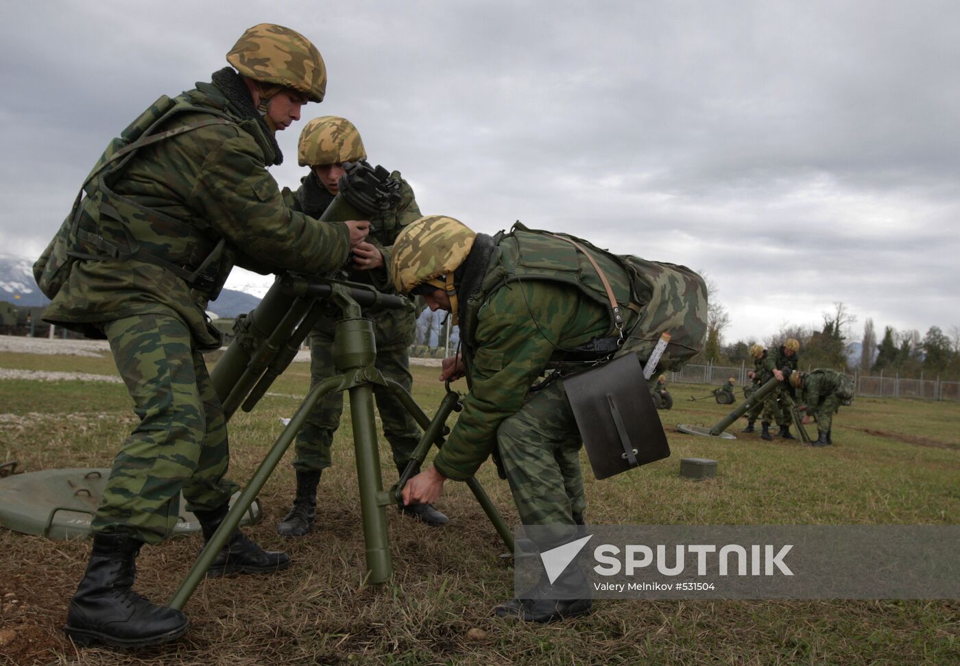 Russian Military Base in Gudauta, Abkhazia