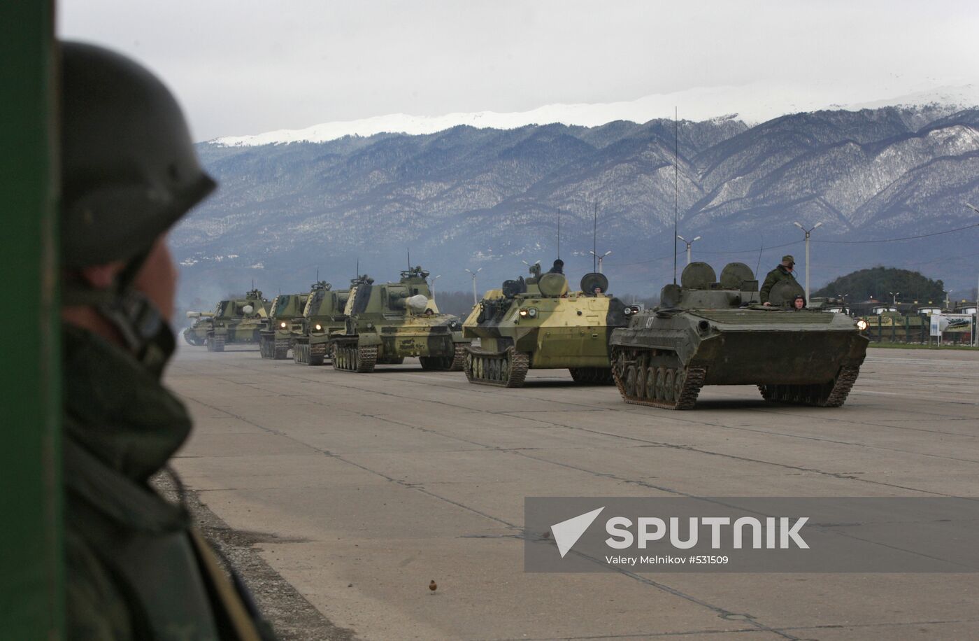 Russian Military Base in Gudauta, Abkhazia