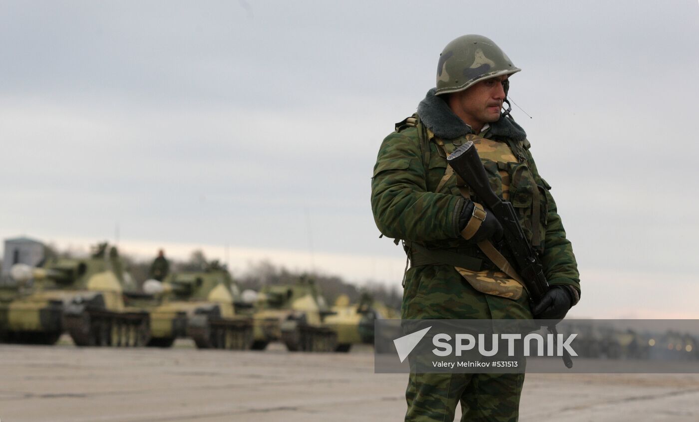Russian Military Base in Gudauta, Abkhazia