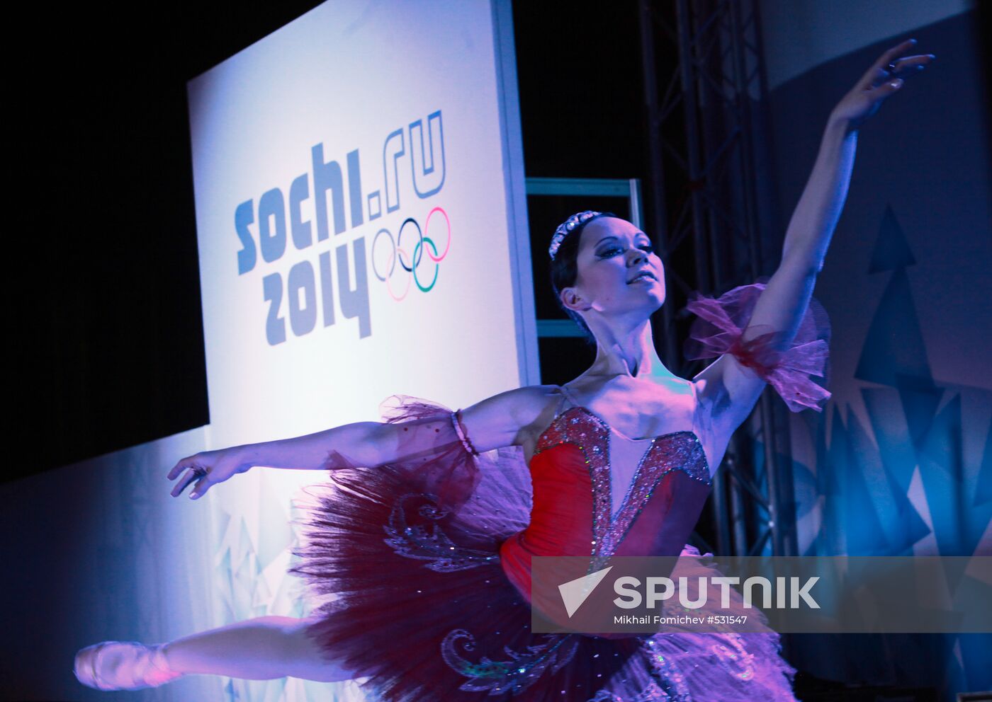 Promotional event for Sochi 2014 Olympics cultural program