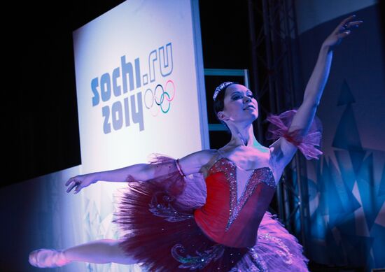 Promotional event for Sochi 2014 Olympics cultural program