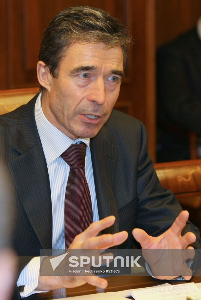 NATO Secretary General Anders Fogh Rasmussen