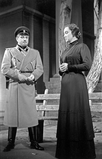 Scene from play Three Sisters