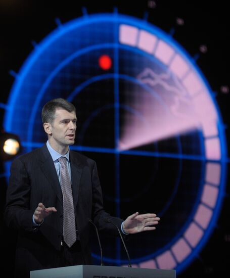 ONEXIM Group's President Mikhail Prokhorov