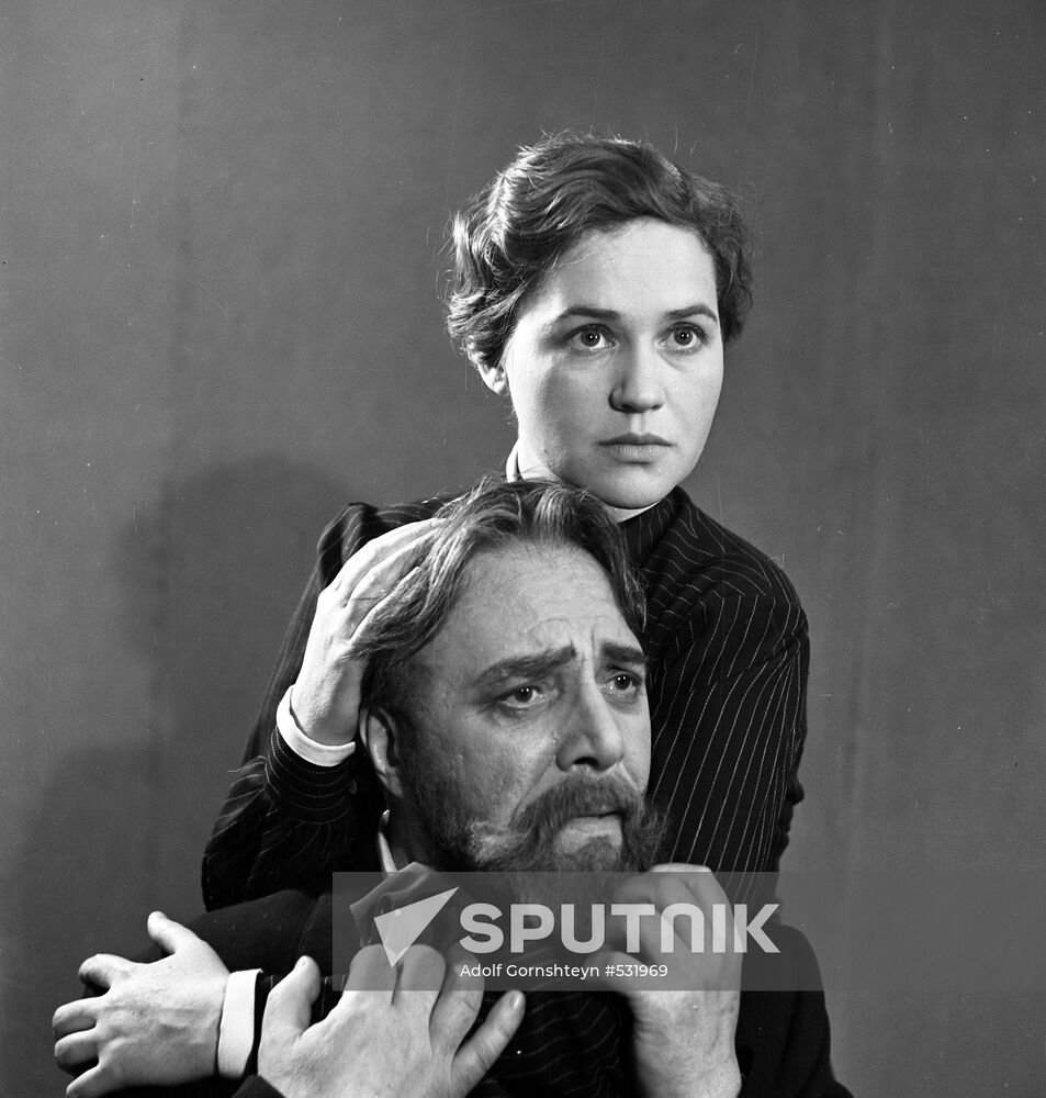Scene from Anton Chekhov's play Uncle Vanya