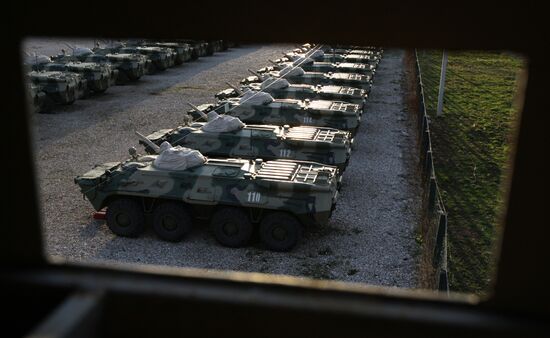 Russian military base at Gudauta, Abkhazia