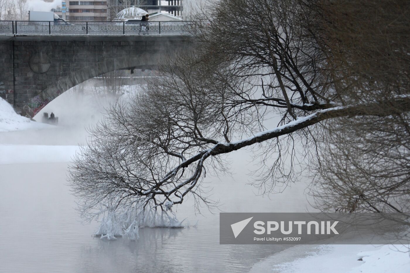 Frosts in Yekaterinburg