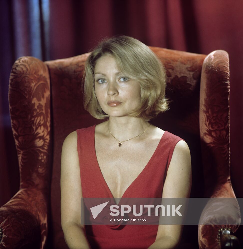 Actress Zhanna Bolotova
