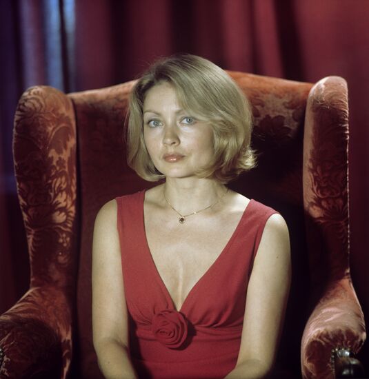 Actress Zhanna Bolotova