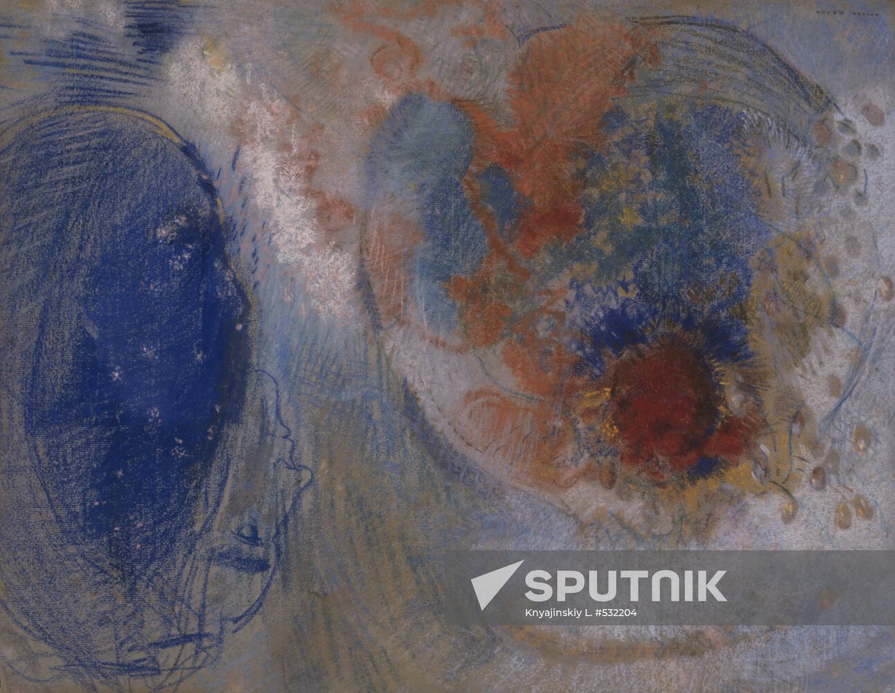 Reproduction of "Day and Night" painting