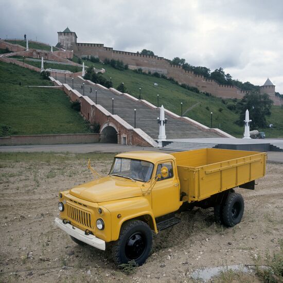 A GAZ-51 truck