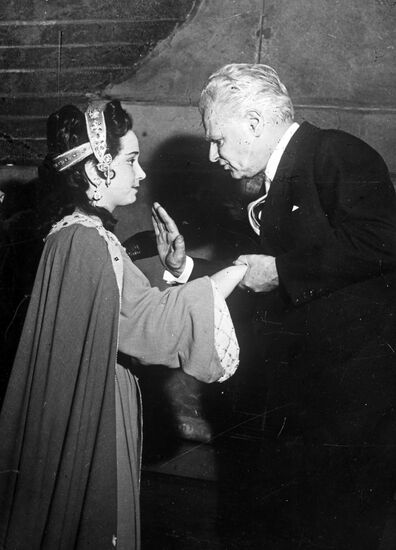 Antonio Geringelli and Tamara Milashkina