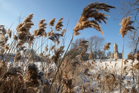 Severe frost in Moscow Region