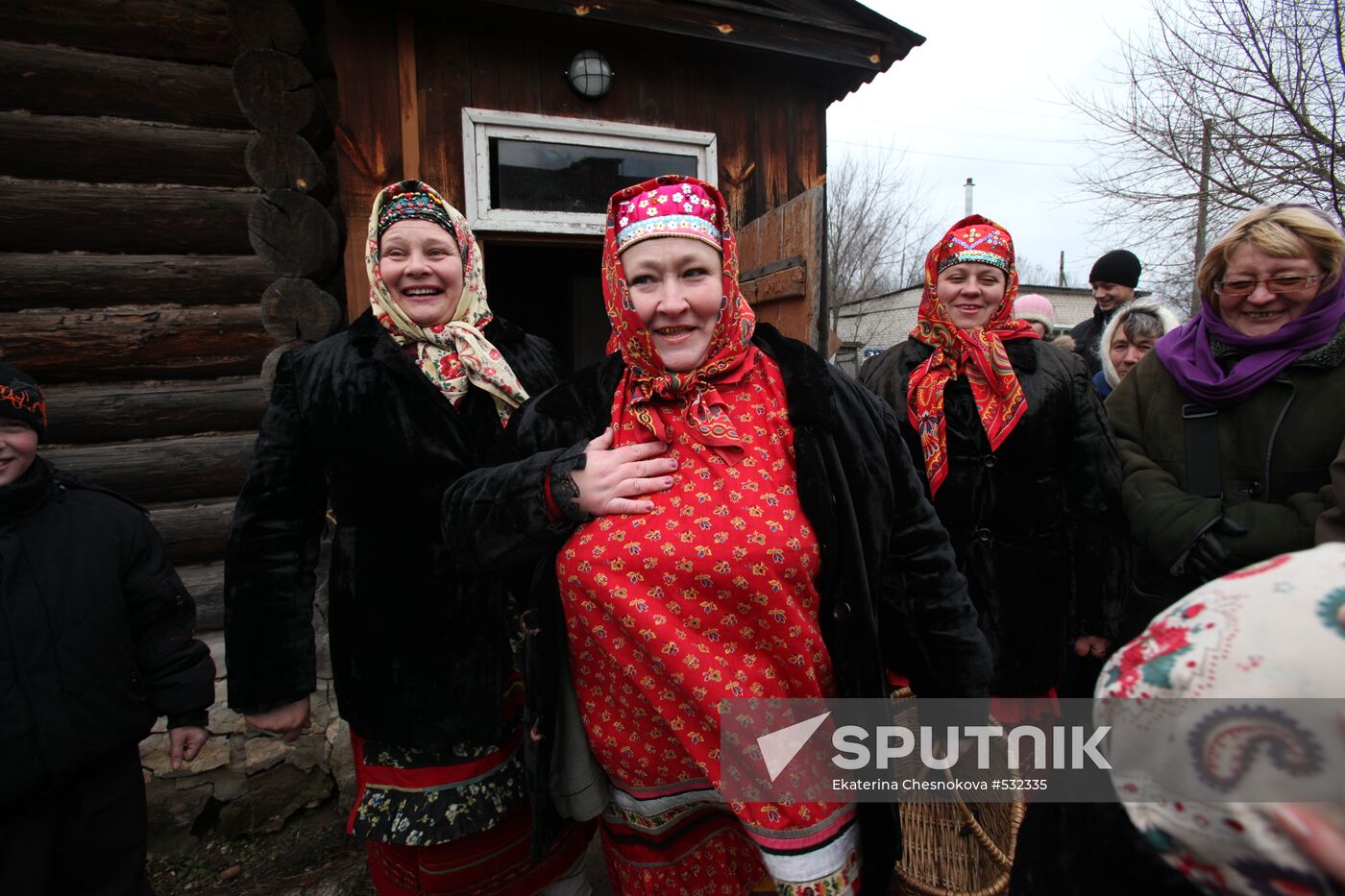 Residents of Kotelino village