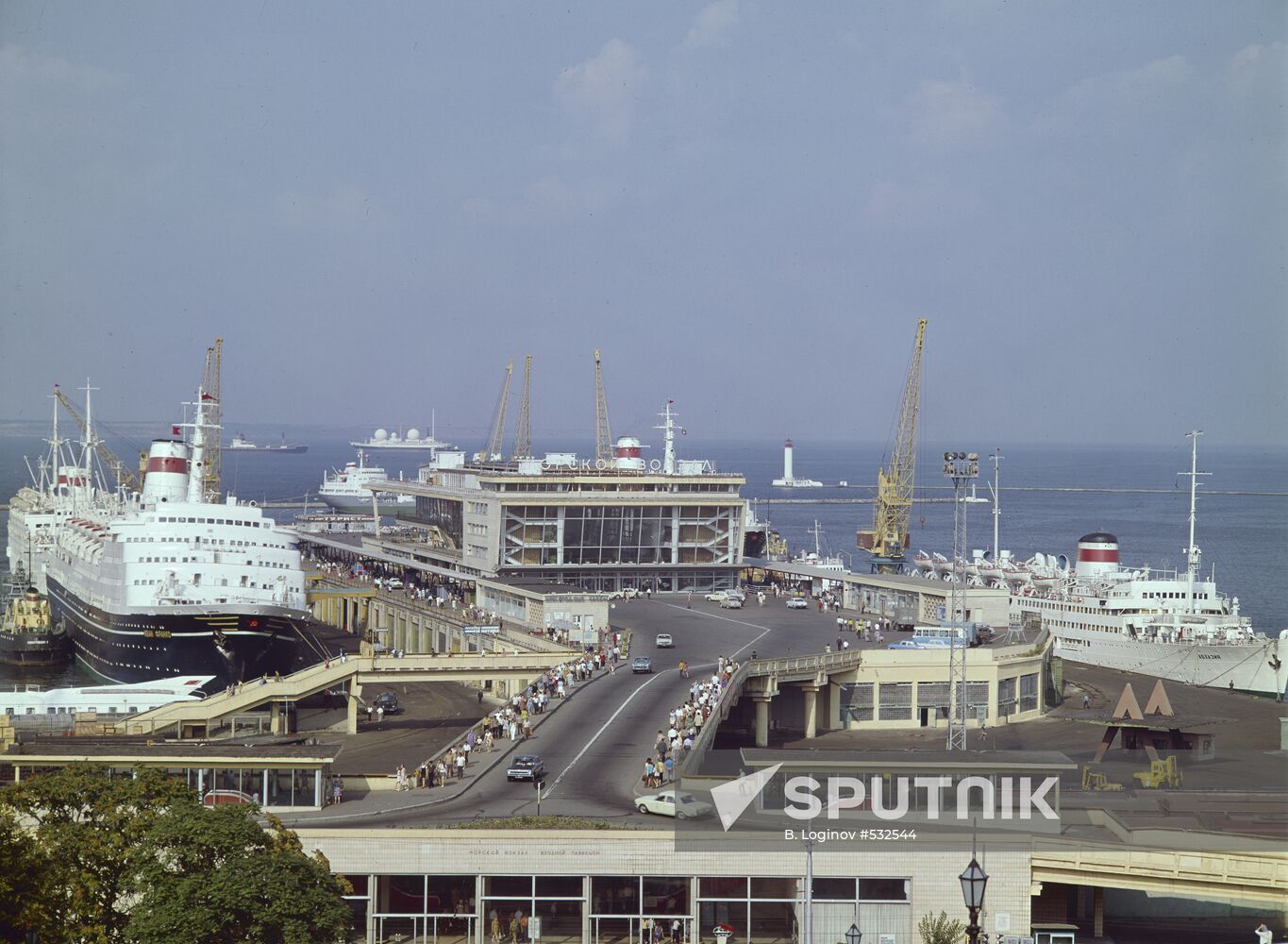 Odessa commercial port