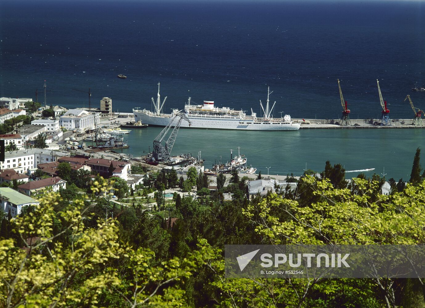 The Yalta merchant seaport