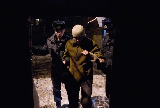 A medical sobering-up center in Khimki