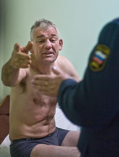 A medical sobering-up center in Khimki