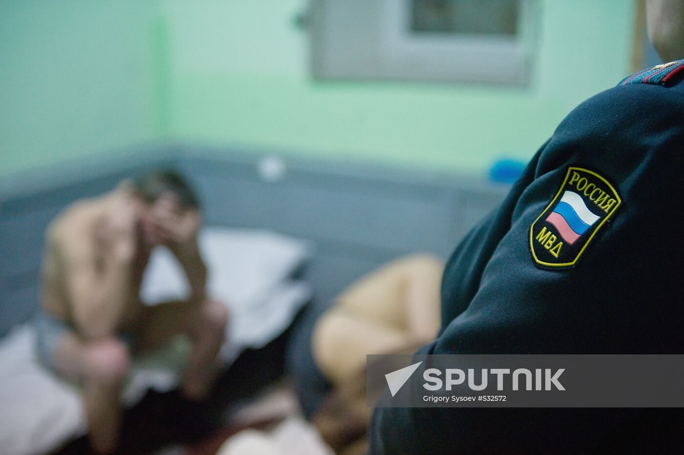 A medical sobering-up center in Khimki