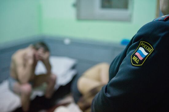 A medical sobering-up center in Khimki