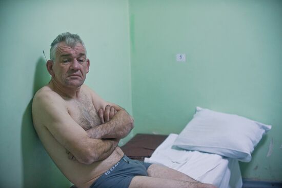 A medical sobering-up center in Khimki