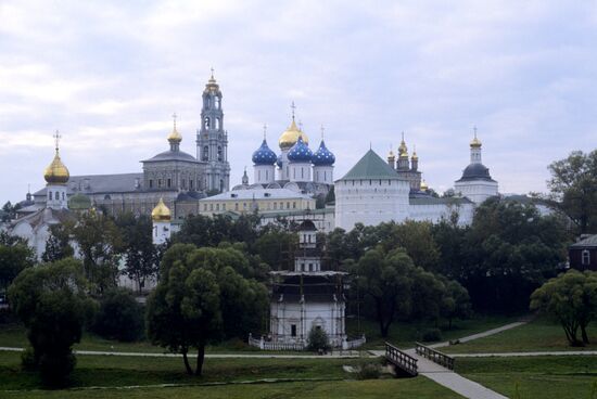 A view on the Holy Trinity - St. Sergius Laura