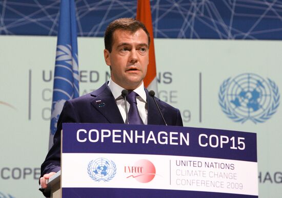 Russian President addresses UN Climate Change Conference