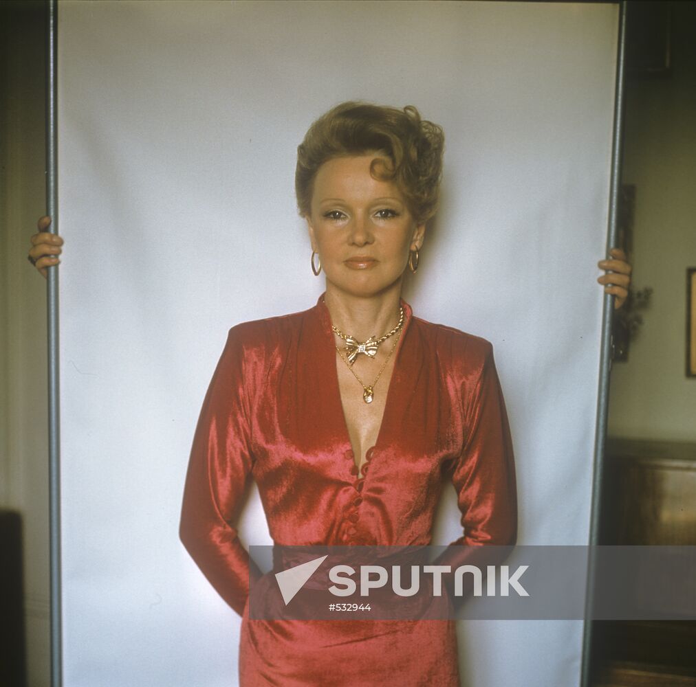 Actress Lyudmila Gurchenko