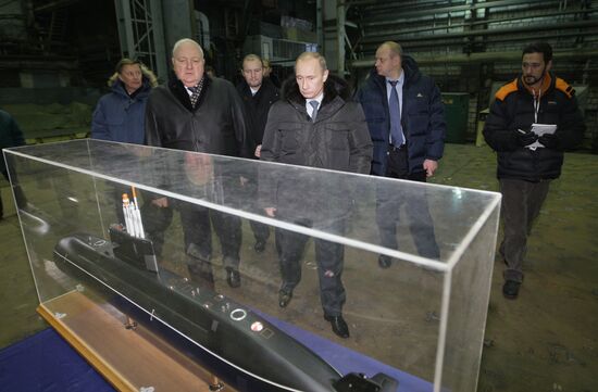 Prime Minister Vladimir Putin visits St.Petersburg
