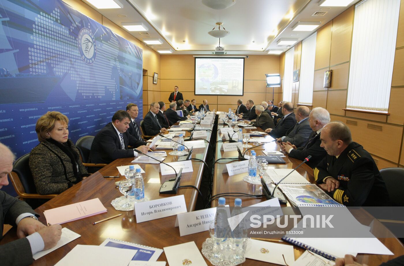 Prime Minister Vladimir Putin visits St.Petersburg