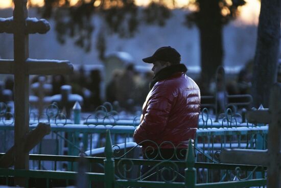 Funeral of showman Vladimir Turchinsky