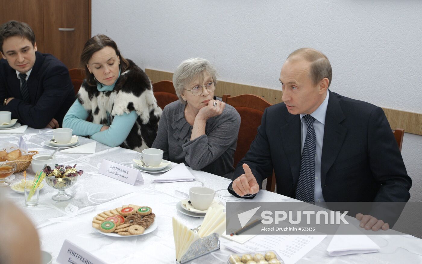 Prime Minister Vladimir Putin visits St.Petersburg