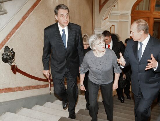 Prime Minister Vladimir Putin visits St.Petersburg