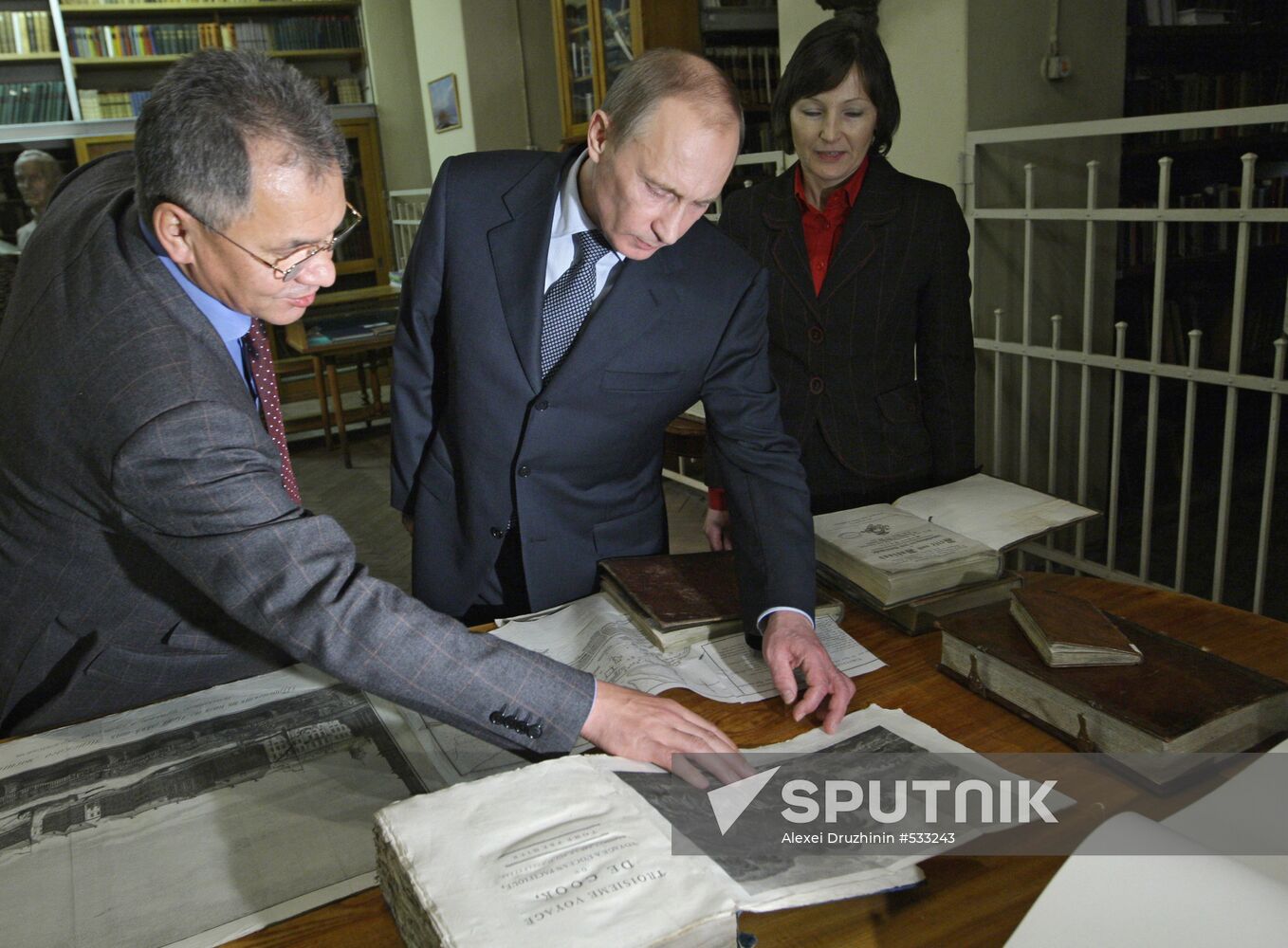 Prime Minister Vladimir Putin visits St.Petersburg