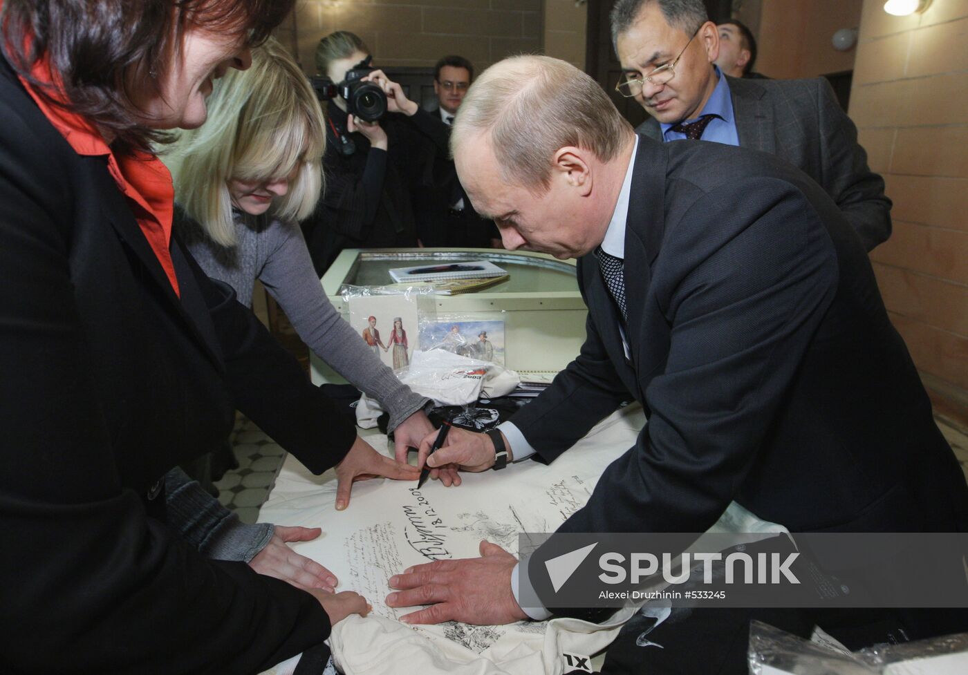 Prime Minister Vladimir Putin visits St.Petersburg