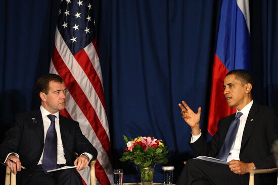 Russian, United States presidents hold talks in Copenhagen